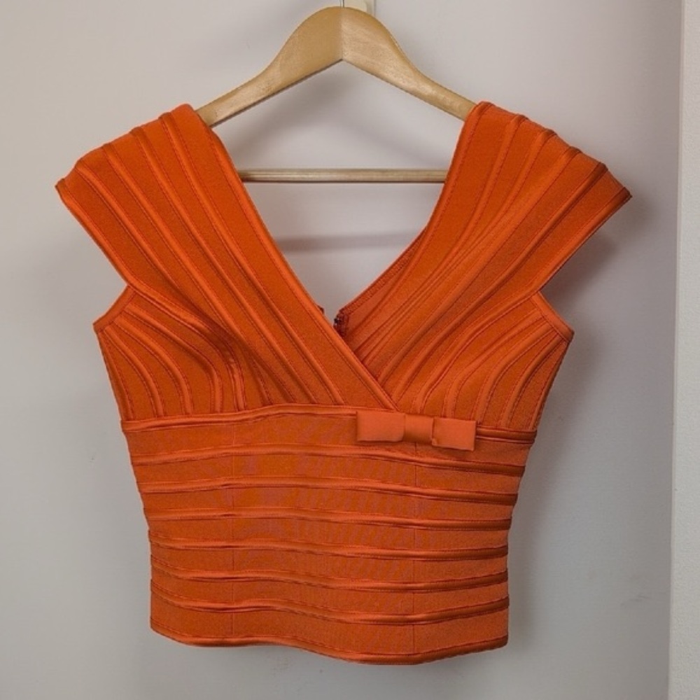JS COLLECTION ORANGE TOP SIZE 8